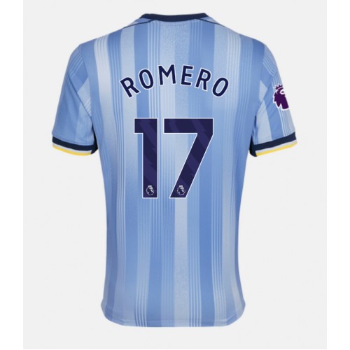 Fotbalové Dres Tottenham Hotspur Cristian Romero #17 Venkovní 2024-25 Krátký Rukáv